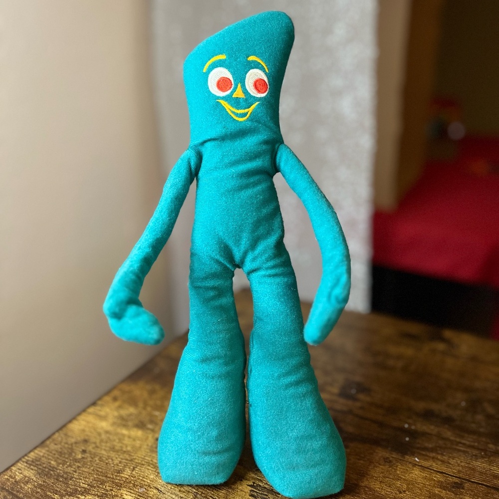 1995 Trendmasters Gumby 14” PLUSH Doll